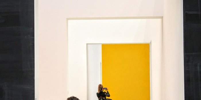 Visite d'exposition et rencontre - miroir bo